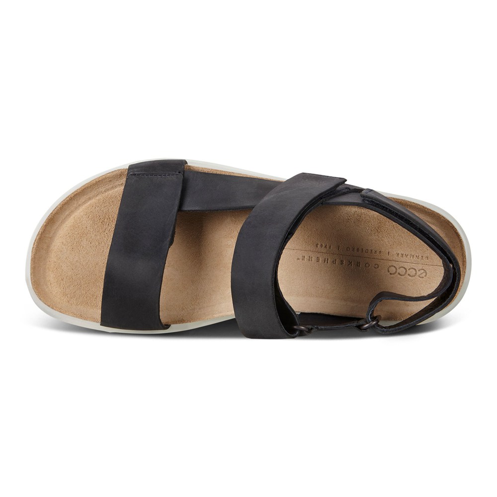 Sandalias Hombre - ECCO Corksphere Flat - Grises Oscuro - YDI436958